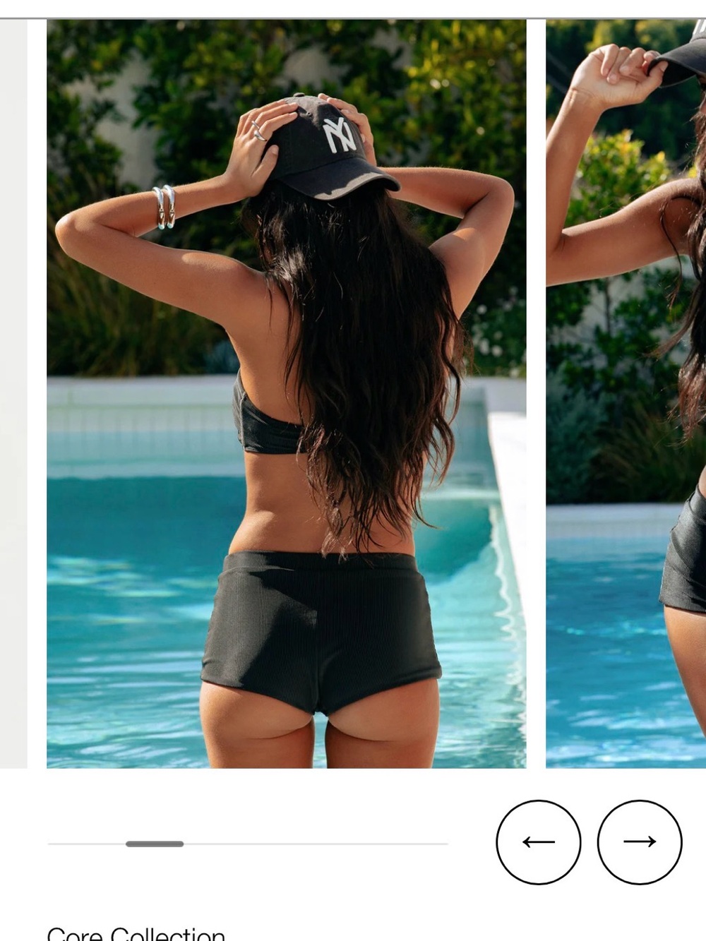 Beach Riot Black Ribbed Low Rise Bikini Bottom - Picture 2 of 9